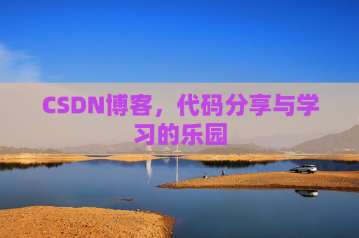 CSDN博客,代码分享与学习的乐园